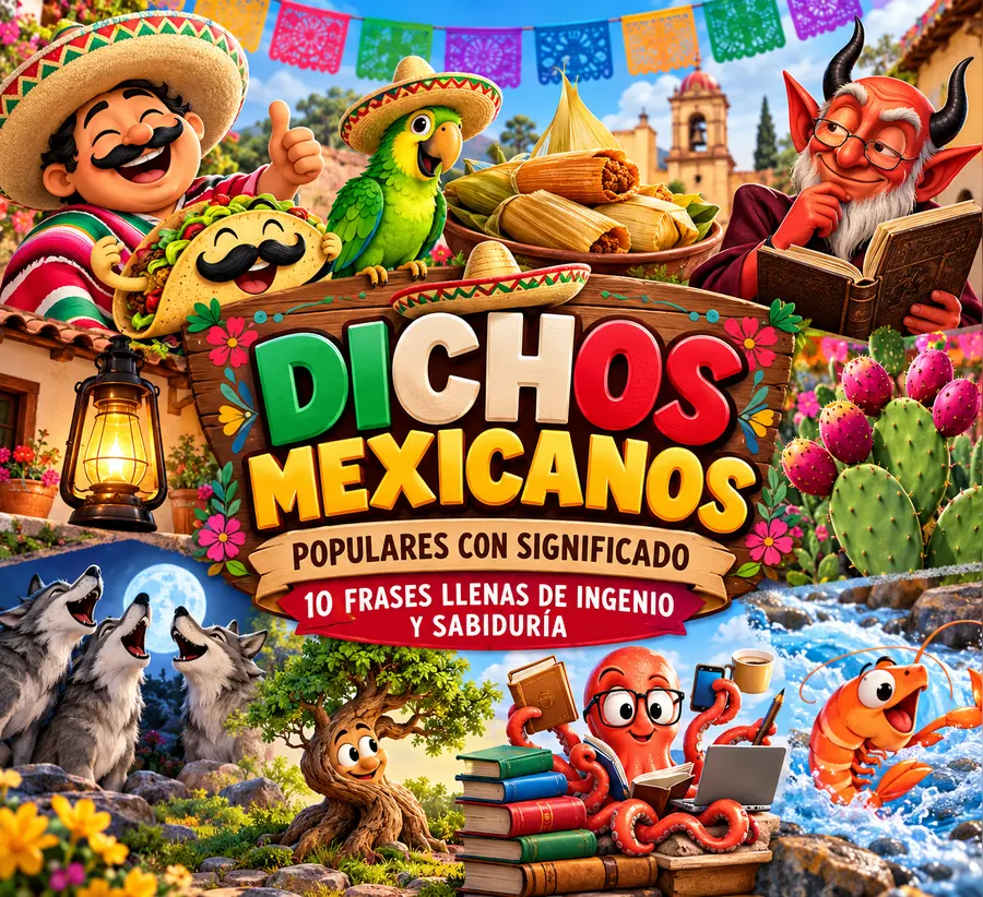 Dichos mexicanos populares con significado, humor e ingenio