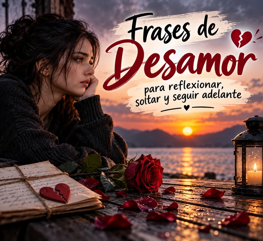 Frases de desamor y tristeza para reflexionar, soltar y seguir adelante