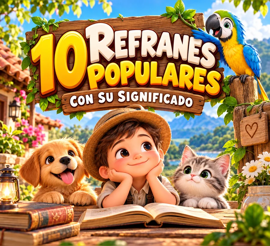 Refranes populares con significado y ejemplos para aprender y compartir